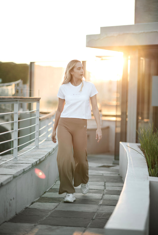 Elegant Workwear Flare Trousers