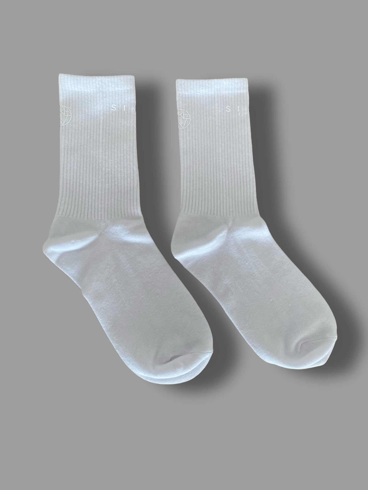 Crew Socks in White