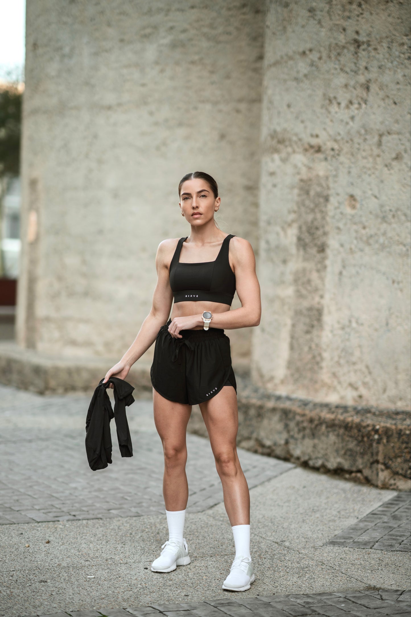 Find Further Running Shorts in Black