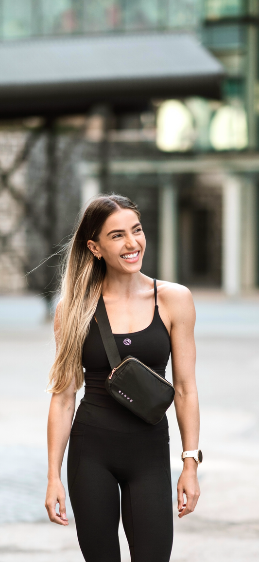 Soft Active Tank Top in Black